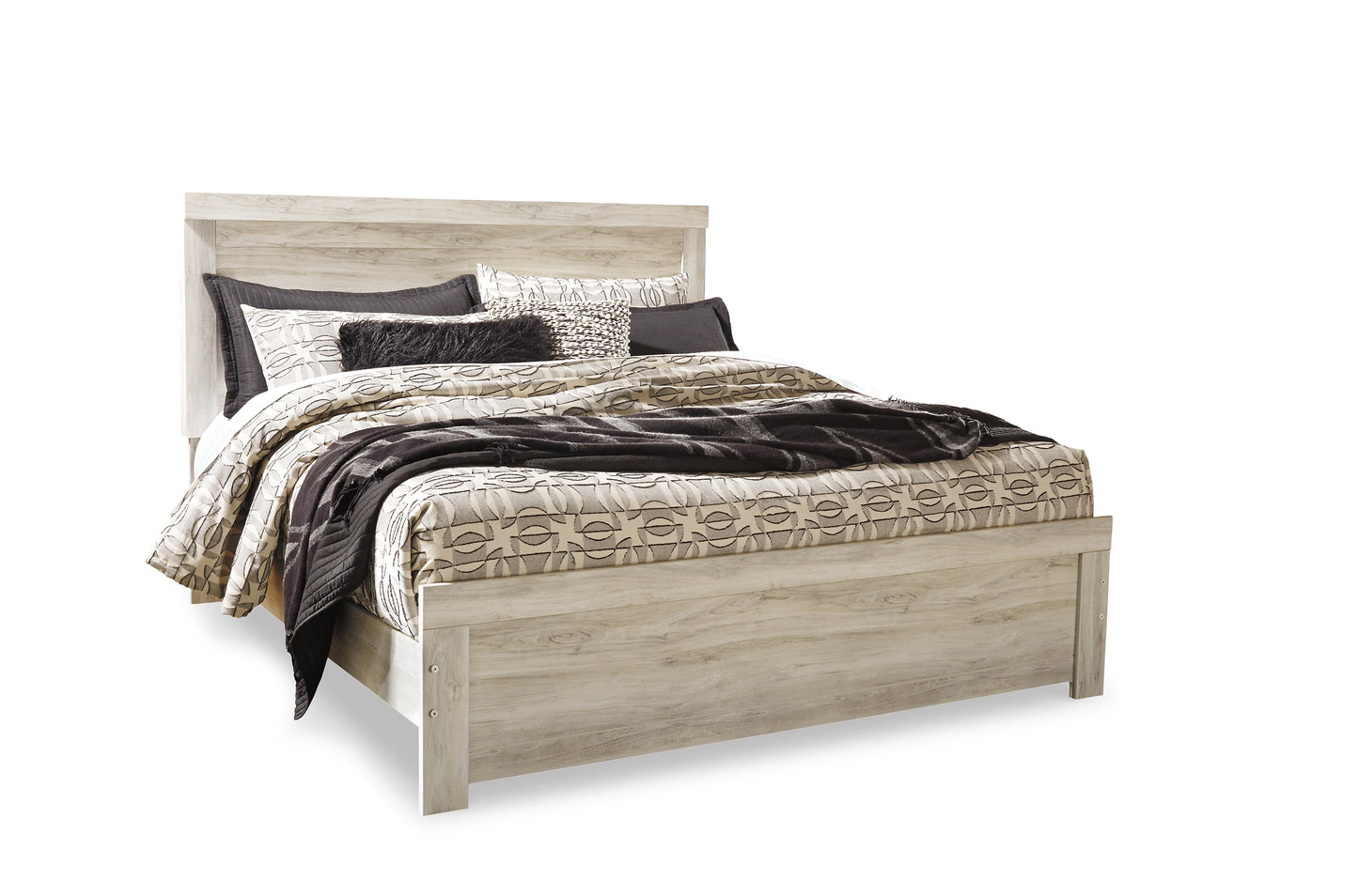 Bellaby Panel Bed With Mirrored Dresser And Chest