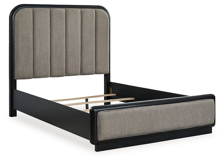 Rowanbeck Upholstered Panel Bed