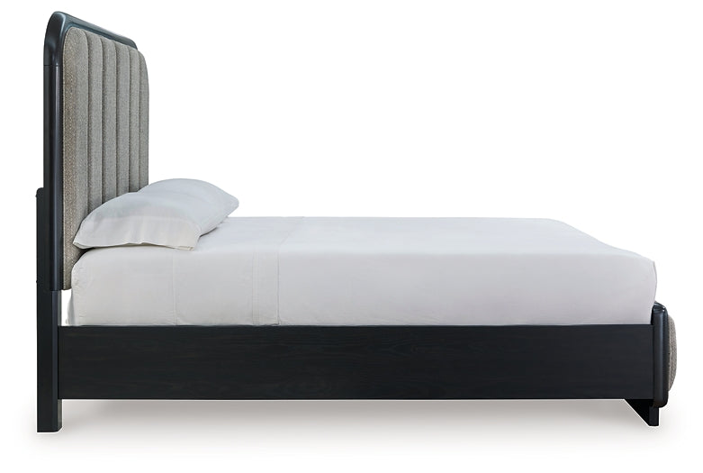 Rowanbeck Upholstered Panel Bed