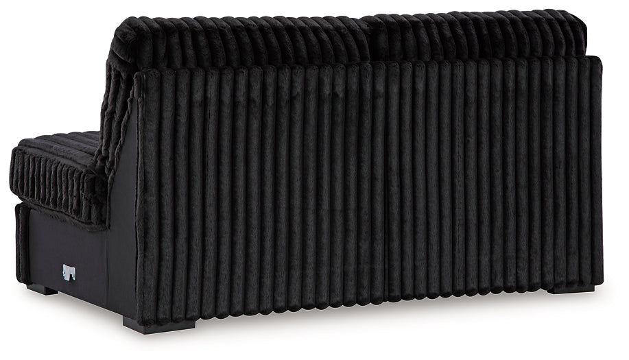 Midnight-Madness 3-Piece Sectional with Chaise