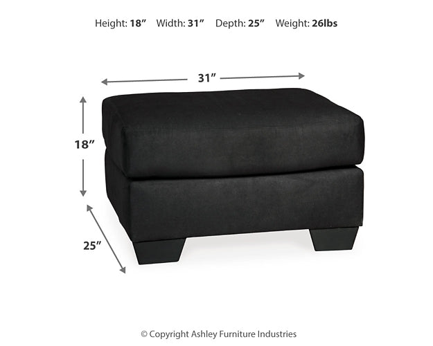 Ashley Express - Darcy Ottoman