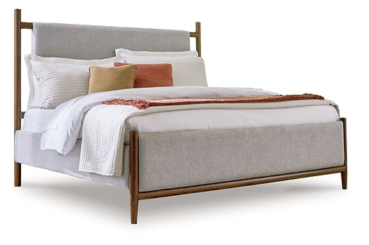 Lyncott  Upholstered Panel Bed
