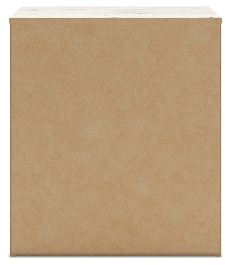 Lawroy Twin Panel Headboard with Mirrored Dresser and Nightstand