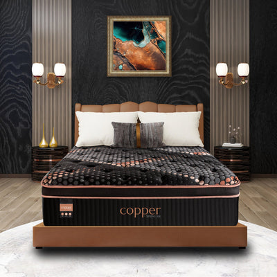 Copper Hybrid Plush Eurotop