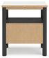 Cadmori Queen Upholstered Panel Bed with Mirrored Dresser, Chest and Nightstand