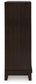 Neymorton Queen Upholstered Panel Bed with Mirrored Dresser and Chest