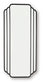 Antigone Floor Mirror