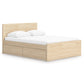 Ashley Express - Onita Full Panel Platform Bed with 2 Side Storage