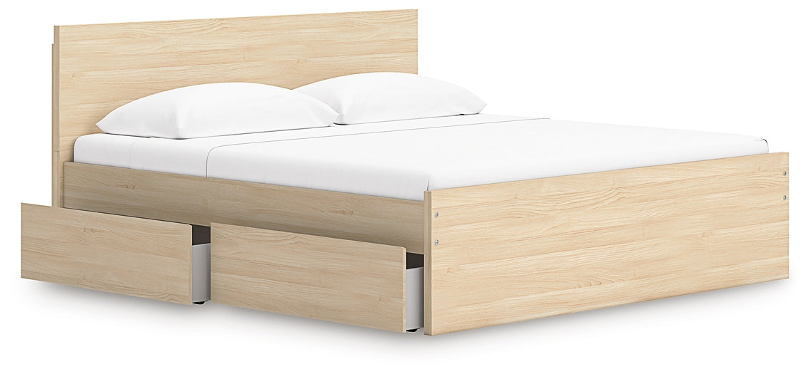 Ashley Express - Onita King Panel Platform Bed with Storage