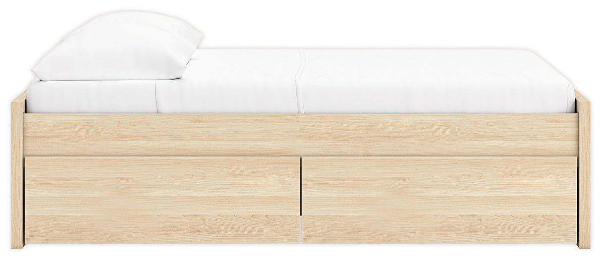 Ashley Express - Onita Full Platform Bed with 1 Side Storage