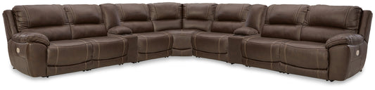 Dunleith 9-Piece Power Reclining Sectional