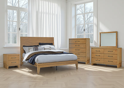 Sherbana  Panel Bed