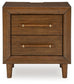 Lyncott King Upholstered Bed with Mirrored Dresser, Chest and Nightstand