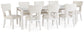 Chalanna Dining Table and 8 Chairs
