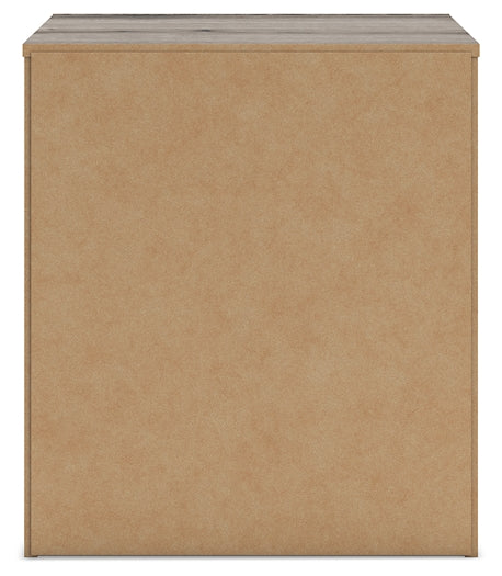 Graystorm Twin Panel Storage Bed with Mirrored Dresser and Nightstand