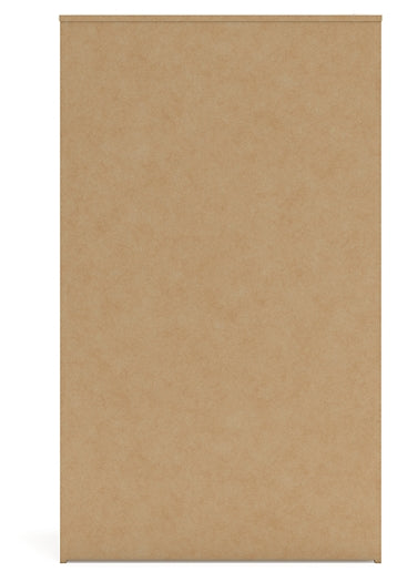 Lawroy King Panel Storage Bed with Mirrored Dresser and Chest