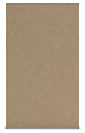 King Panel Storage Bed with Mirrored Dresser and Chest