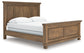 Feddinger California King Panel Bed with Mirrored Dresser, Chest and Nightstand