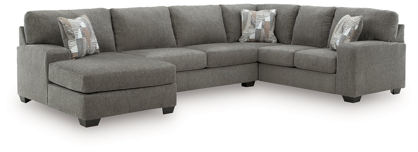 Newellen 3-Piece Sectional with Chaise