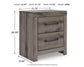 Graystorm Queen Panel Bed, Dresser, Mirror, Chest and Nightstand