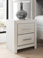 Zuraleus King Upholstered Panel Platform Storage Bed, Dresser, Mirror, Chest and Nightstand