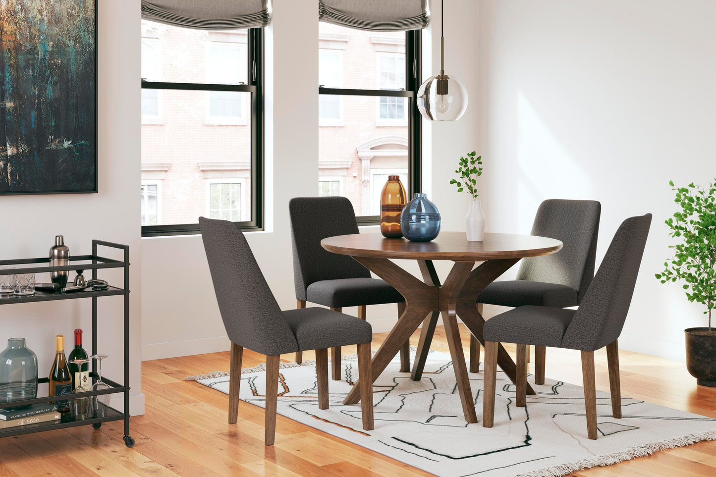 Ashley Express - Lyncott Dining Table and 4 Chairs