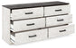 Ashley Express - Shawburn Six Drawer Dresser