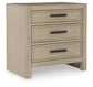 Ashley Express - Calmoro Three Drawer Night Stand