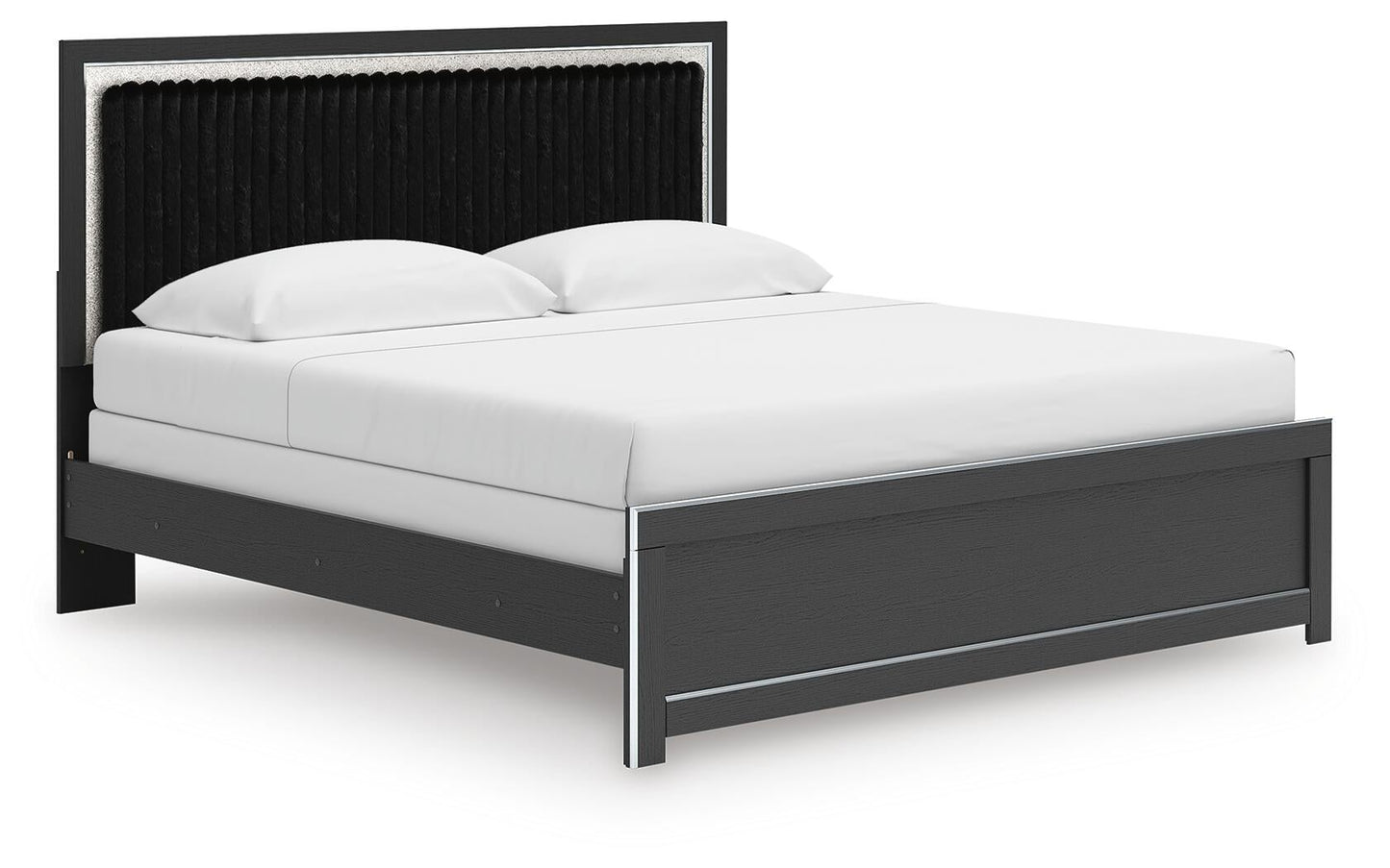 Zuraleus King Upholstered Panel Bed