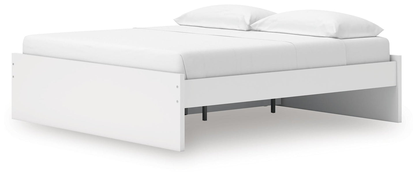 Ashley Express - Onita King Platform Bed with 1 Side Storage