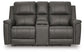 Bleckley PWR REC Loveseat/CON/ADJ HDRST