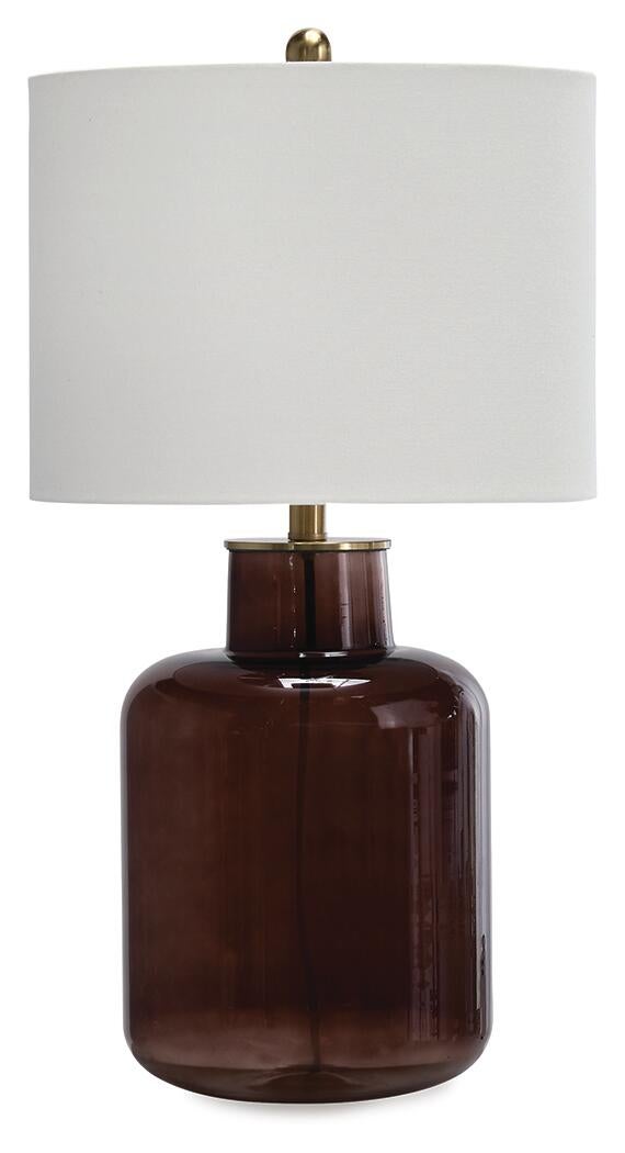 Ashley Express - Mette Glass Table Lamp (1/CN)