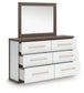 Kendanport Dresser and Mirror
