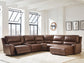 DeepWakes 6-Piece Power Reclining Sectional with Chaise