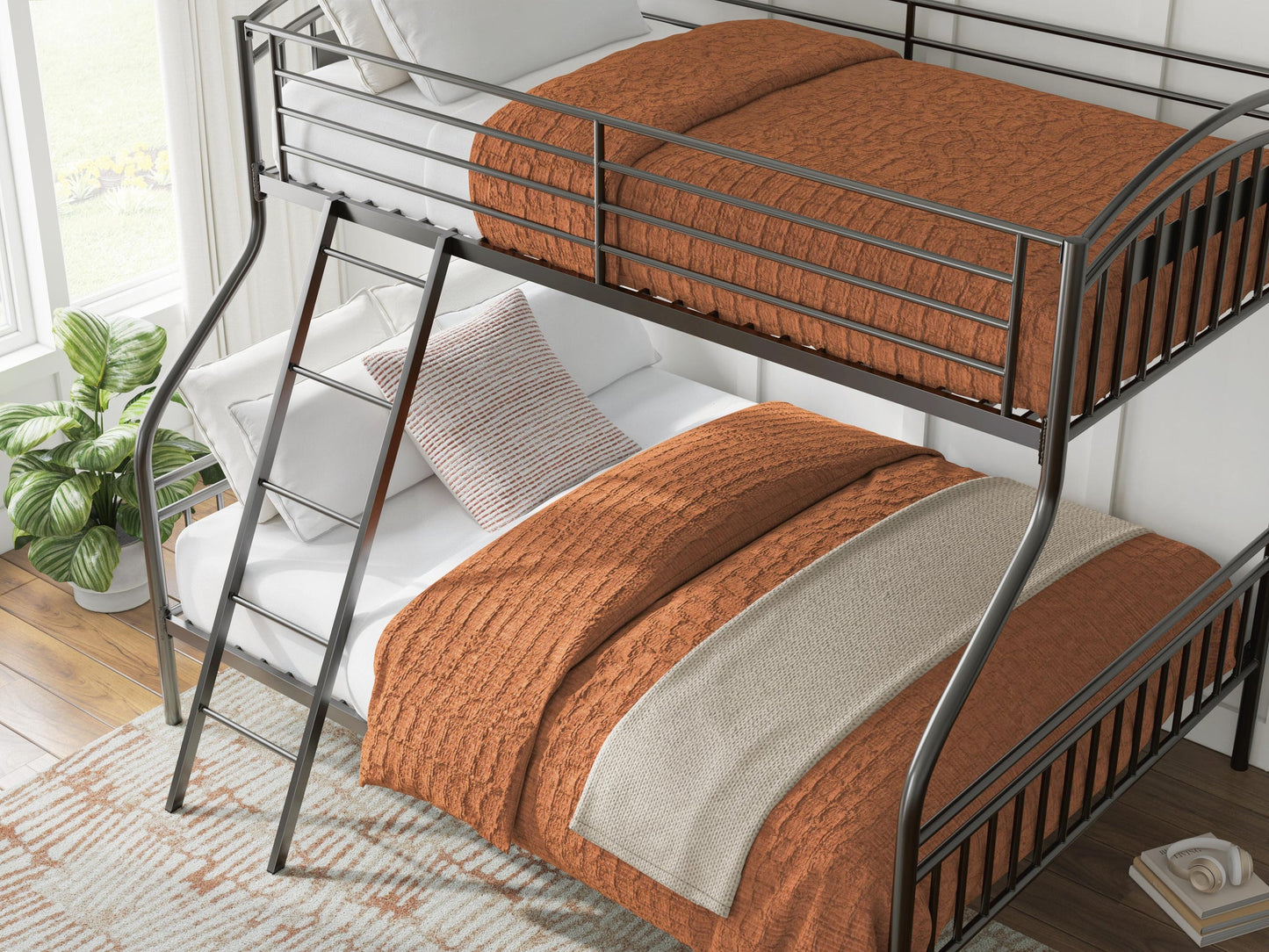 Lanceburg Twin/Full Bunk Bed w/Ladder
