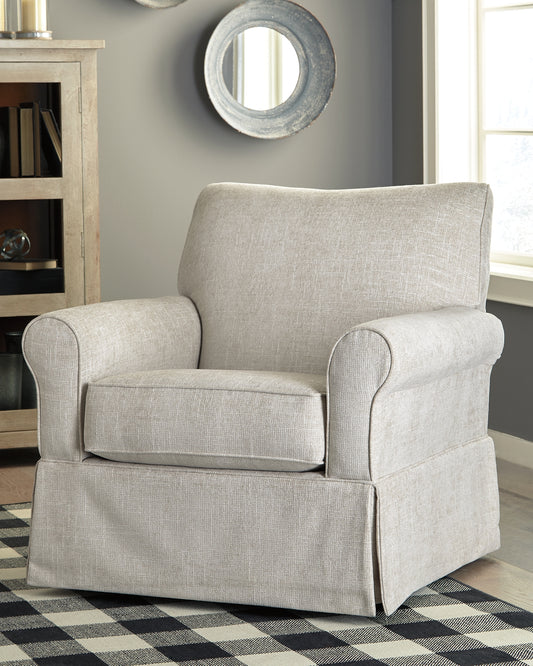 Searcy Swivel Glider Accent Chair