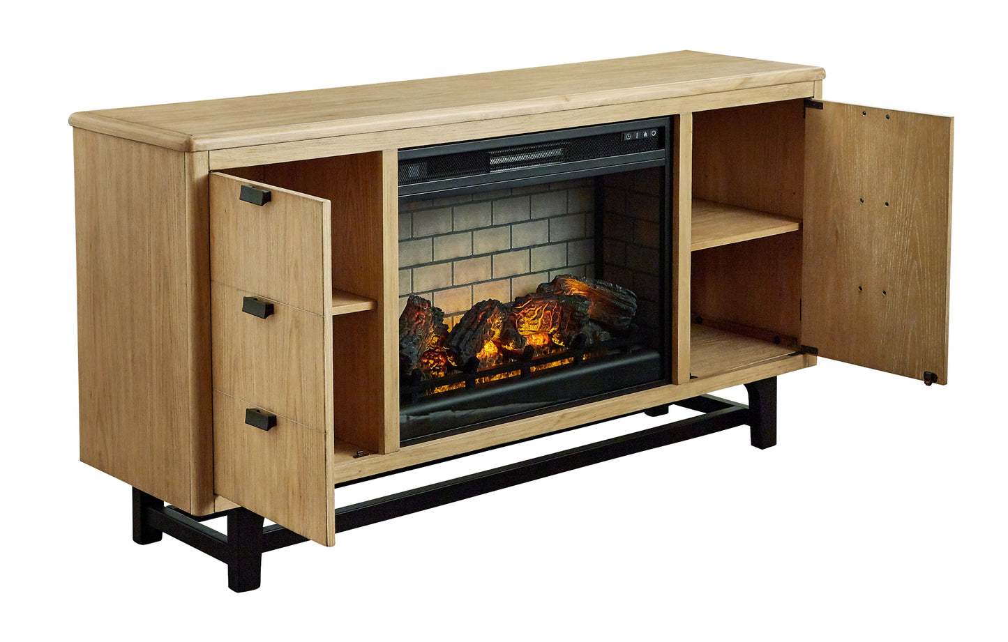 Ashley Express - Freslowe TV Stand with Electric Fireplace