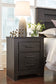 Brinxton Queen Panel Bed with Mirrored Dresser, Chest and 2 Nightstands
