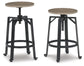 Ashley Express - Lesterton Counter Height Dining Table and 2 Barstools