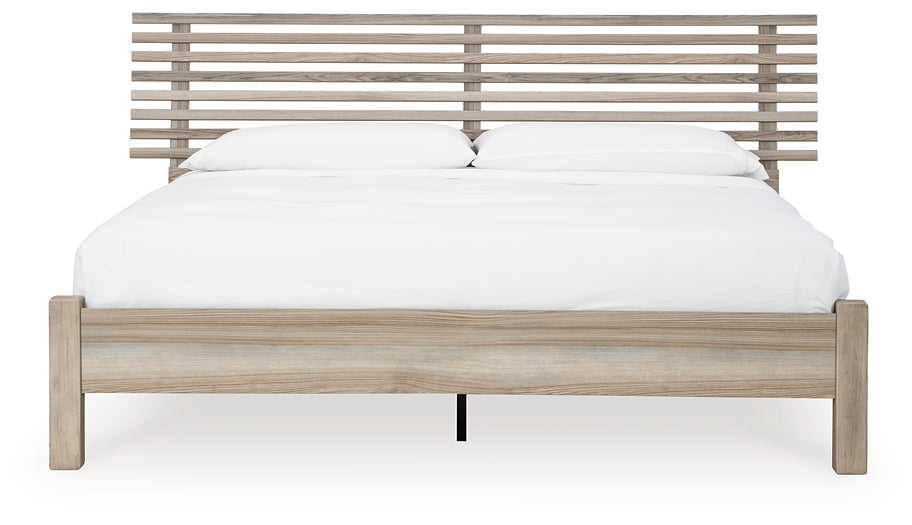 Ashley Express - Hasbrick  Slat Panel Bed