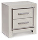 Ashley Express - Zyniden Two Drawer Night Stand