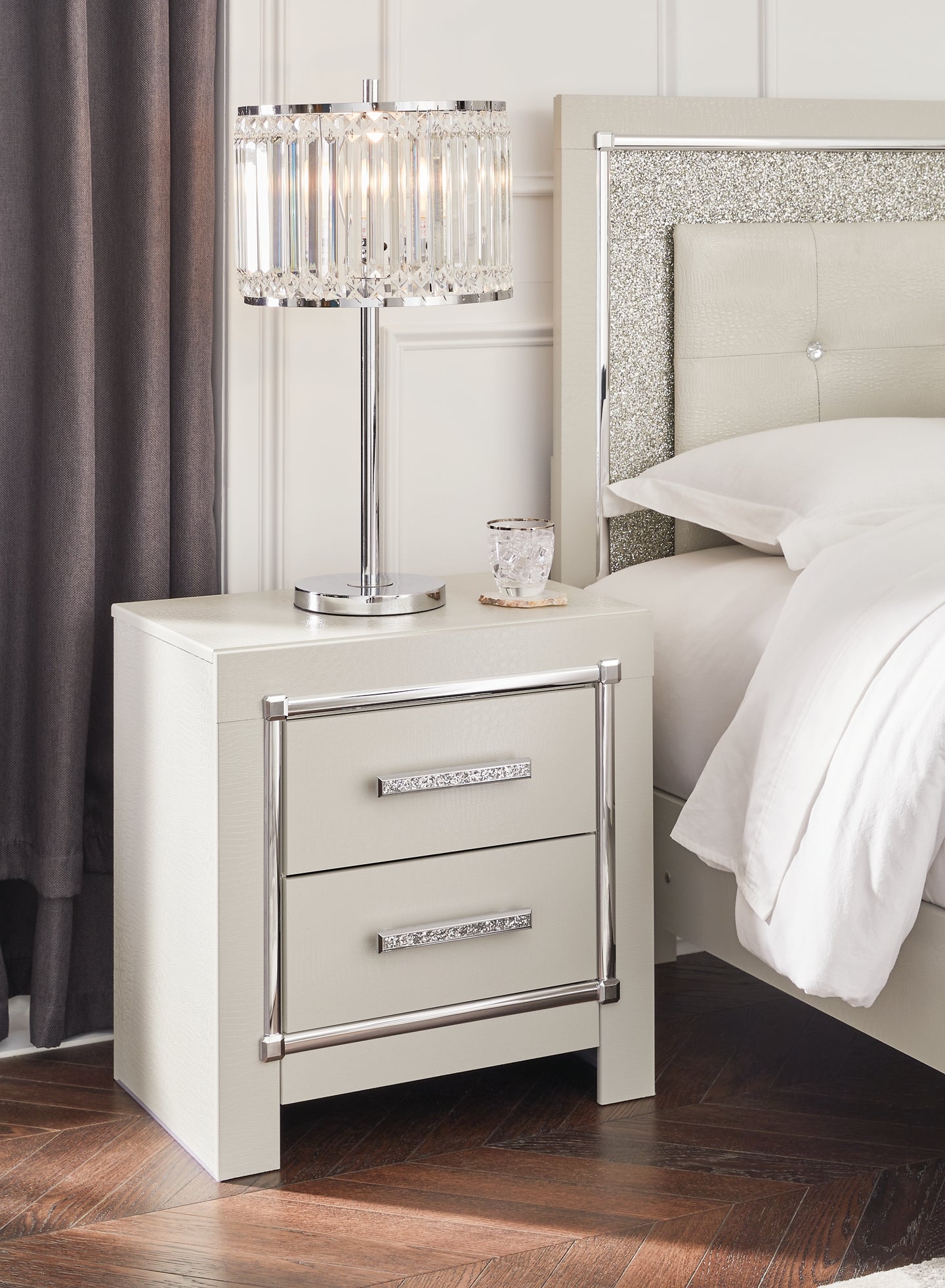 Ashley Express - Zyniden Two Drawer Night Stand